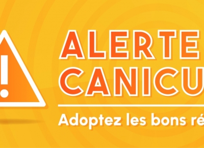 ALERTE CANICULE – ISÈRE EN VIGILANCE ORANGE 
