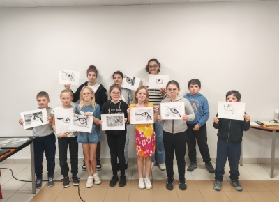 Atelier dessin avec Damien Paccalin