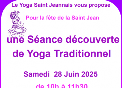 Séance découverte de Yoga Traditionnel
