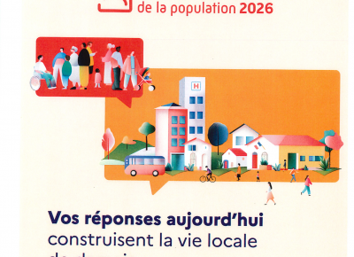 Recensement de la population 2026