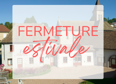 Fermeture estivale de la mairie