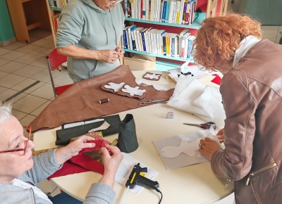 Atelier couture de tapis &agrave; histoires