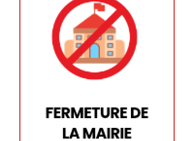 Fermeture de la mairie lundi 5 octobre