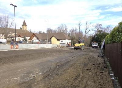 Aménagement de la place de la mairie