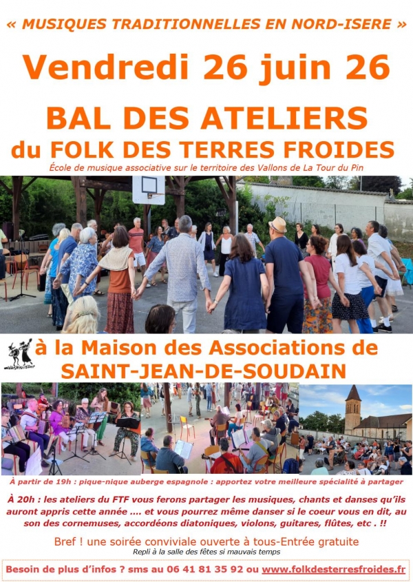 Bal des ateliers de fin d&rsquo;ann&eacute;e 