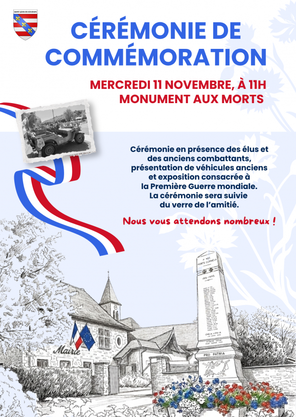 Cérémonie commémorative du 11 novembre Cérémonie commémorative du 11 novembre