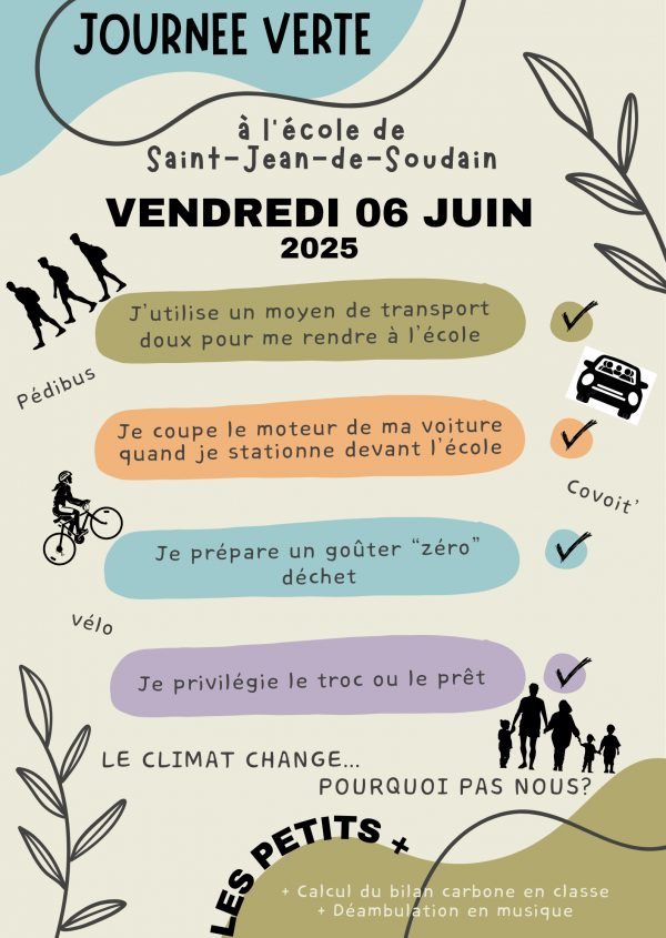 JOURNÉE VERTE À L'ÉCOLE