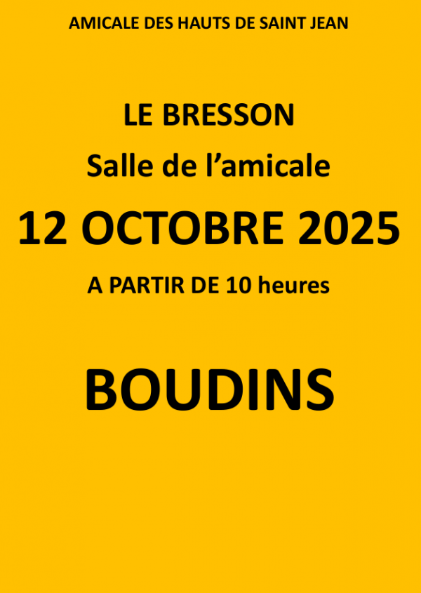 BOUDINS