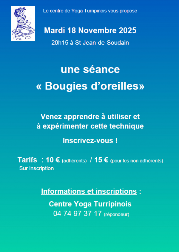 ATELIER BOUGIES D'OREILLES