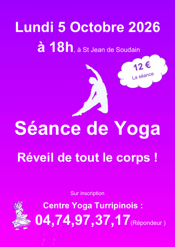 Yoga : Réveil de tout le corps ! Yoga : Réveil de tout le corps !