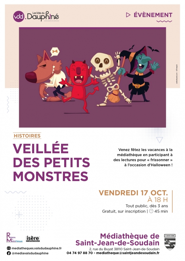 VEILLÉE DES PETITS MONSTRES