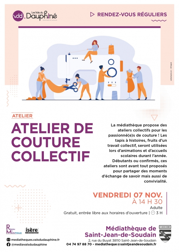 ATELIER COUTURE D'UN TAPIS À HISTOIRE