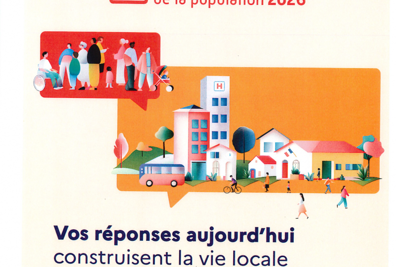 Recensement de la population 2026