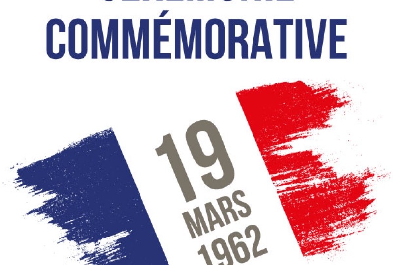 Cérémonie de commémoration du 19 mars 1962