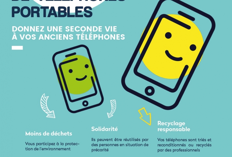 SYCLUM : GRANDE COLLECTE DE TÉLÉPHONES PORTABLES SYCLUM : GRANDE COLLECTE DE TÉLÉPHONES PORTABLES