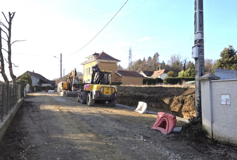 Aménagement rue de Saint-Jean